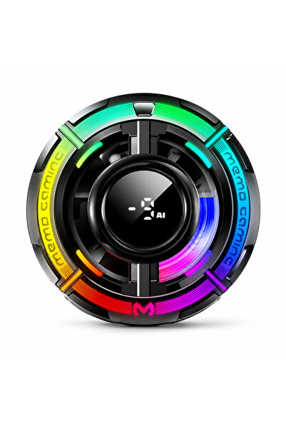 Genel Markalar CX15 Manyetik RGB Telefon Soğutucu Fan CX15 | AI Akıllı Sıcakl...