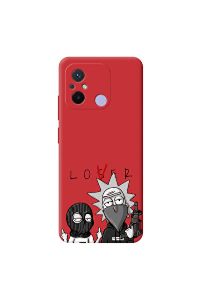 Other Xiaomi Redmi 12C Rick Loser Red Colored Silicone TPU Θήκη