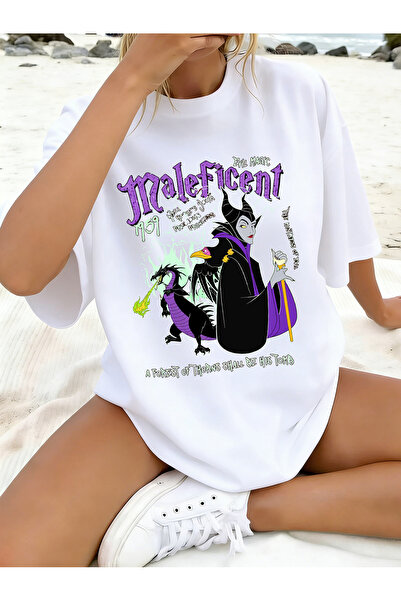 SAUDI DISNEYLAND disneyland Men and Women's 100% Cotton T-Shirt - Oversized C...