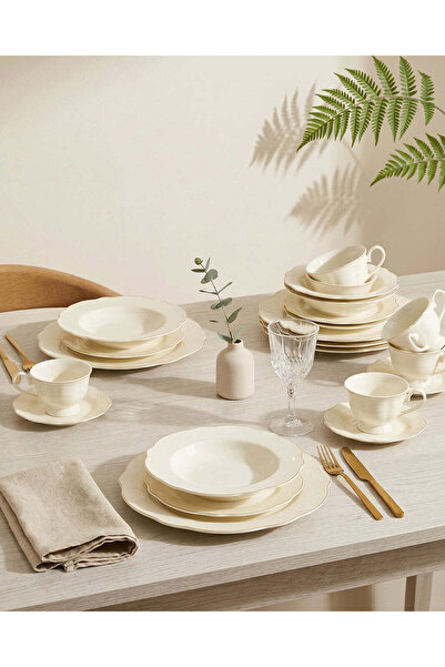 REDTAG Gold Floral Dinner Set (20-Piece)