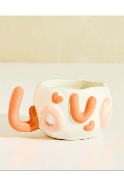 REDTAG Assorted LOVE 3D Letters Mug 11oz
