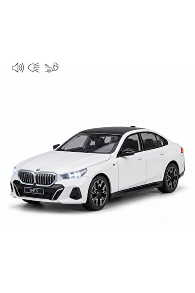 DrKala Метална кола BMW Серия 5 530 2026, Мащаб 1:24, Подвижни врати/преден к...