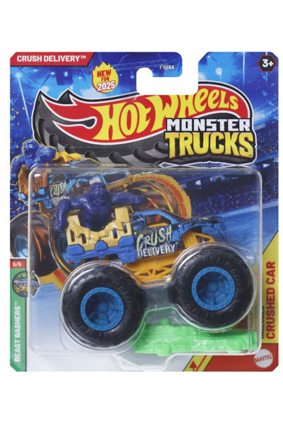 HOT WHEELS شاحنة مونستر تراك كراش ديليفري FYJ44 / JCO79