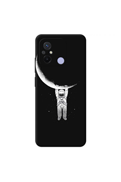 Other Xiaomi Redmi 12C Swinging on the moon Transparent Silicone TPU Θήκη