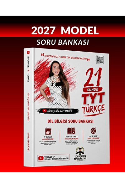 Türkçenin Matematiği 21 günde TYT Türkçe Dil Bilgisi Soru Bankası 2027 MODEL