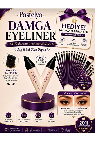 Genel Markalar Genel ürün Suya Dayanıklı Çift Taraflı Eyeliner Stamp