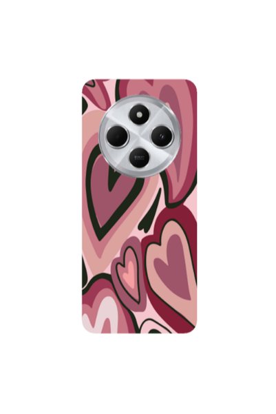 Other Xiaomi Redmi 14c Mix Heart Transparent Silicone TPU Θήκη