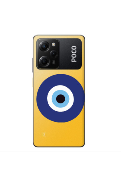 Other Xiaomi Poco X5 Pro Evil eye bead Transparent Silicone TPU Θήκη