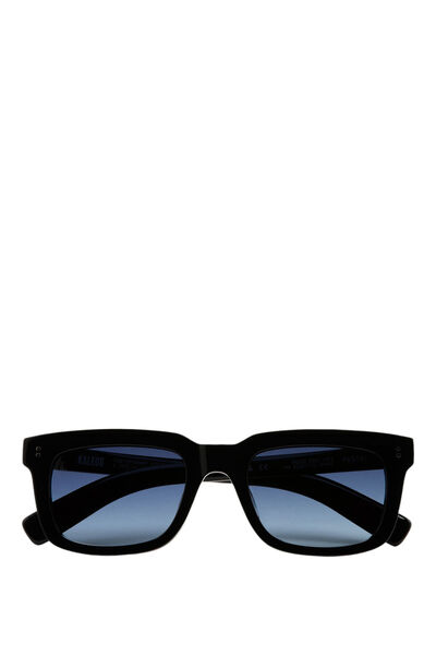 Kaleos Pascal Black Acetate Unisex Sunglasses