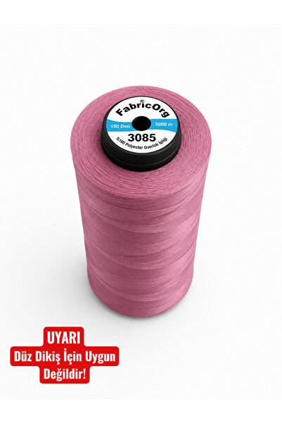 fabricorg Bükümsüz Renkli Ev & Sanayi Tipi Overlok & Piko Muz İpliği 1 Adet (...
