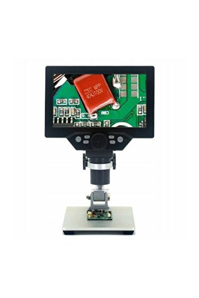 Trendily Microscop digital 12MP 1-1200X cu ecran LCD de 7 inch, set de acceso...