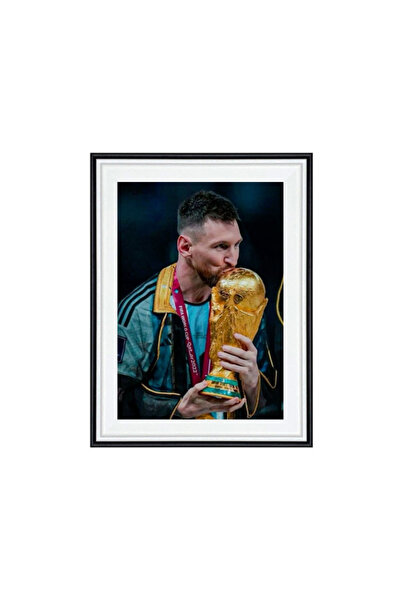 Giftit Pictură decorativă Leo Messi Cupa Mondială