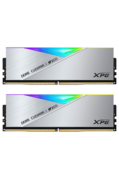 XPG Lancer Silver 48GB (2x24GB) RGB 8800MHz CL42 INTEL XMP DDR5 Gümüs Dual Ki...