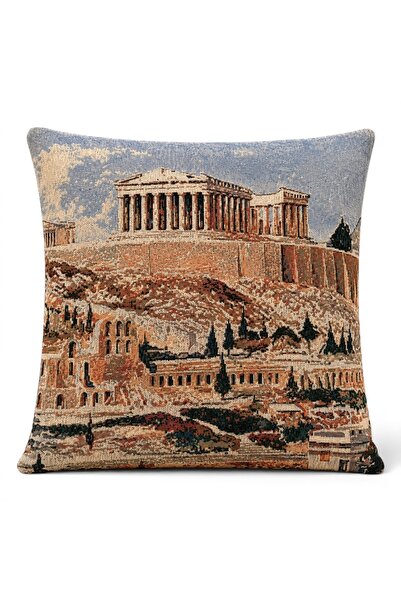 Melih AKSU Goblen Kırlent Pillow Case 43X43 cm Decorative Pillow Case (Withou...