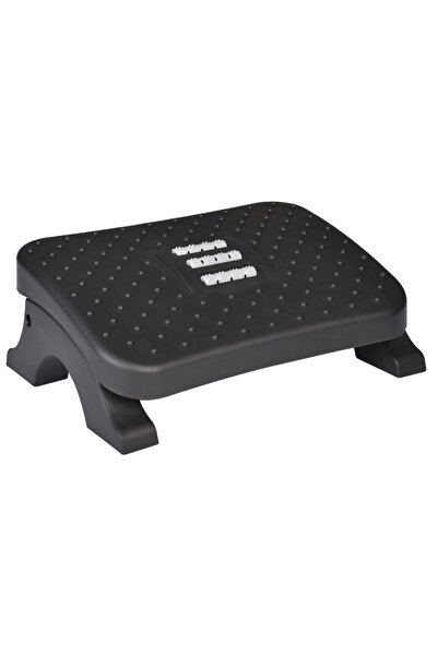 Choice black footrest Ergonomic Under Desk Footrest Massage Rollers Leg Rest ...