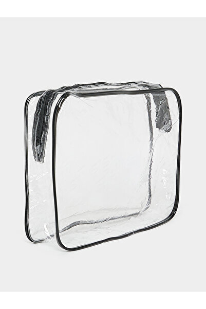 Styli Transparent Contrast Lining Washbag