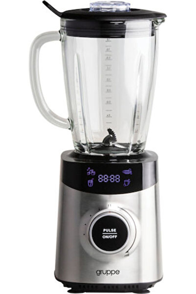 Other Gruppe Epic Mix Μπλέντερ με Γυάλινη Κανάτα 1.8 λίτρα 1800W Inox
