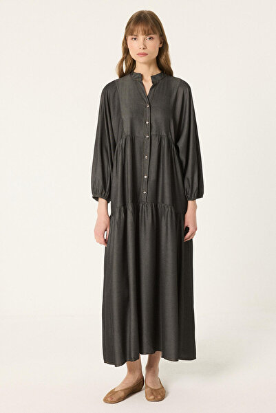 Touché Privé Ruffled Shirt Dress