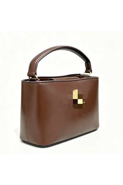Bleco Vintage Solid Color Mini Handbag