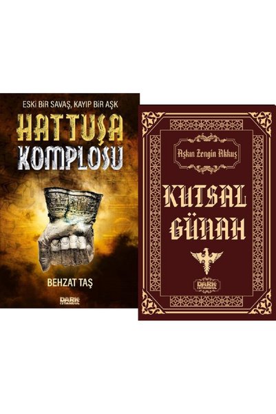 Dark İstanbul Hattuşa Komplosu + Kutsal Günah / 2 Book Set