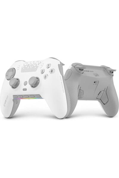 SCUF Controler wireless Envision Pro V2, Bluetooth, Compatibil cu PC, Alb