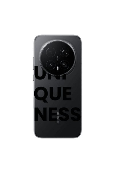 Other Honor Magic 8 Lite Pro Uni Que Nesss Transparent Silicone TPU Θήκη