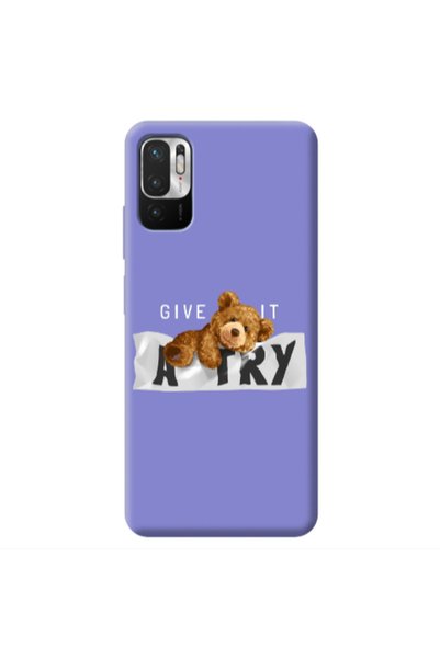 Other Xiaomi Redmi Note 10 Pro 5G Give me Purple Colored Silicone TPU Θήκη