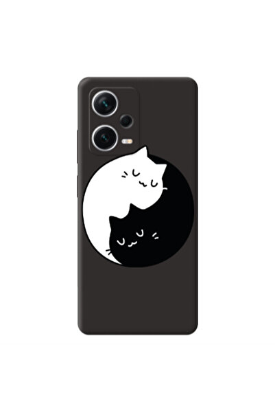 Other Xiaomi Poco X5 Bundle of love Black Colored Silicone TPU Θήκη