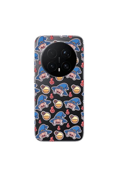 Other Honor Magic 8 Lite Pro Sweet Witch Transparent Silicone TPU Θήκη