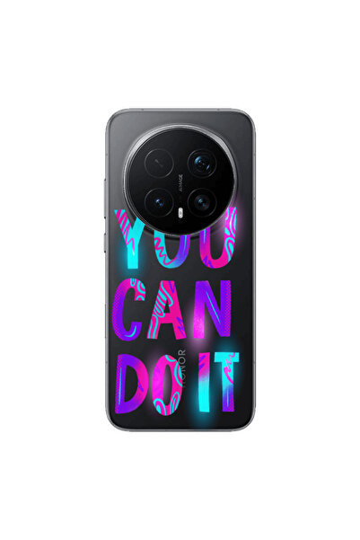 Other Honor Magic 8 Lite Pro You Can Doit Transparent Silicone TPU Θήκη