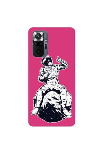 Other Xiaomi Redmi Note 10 Pro 4G ice cream in space Fuchsia Colored Silicone...