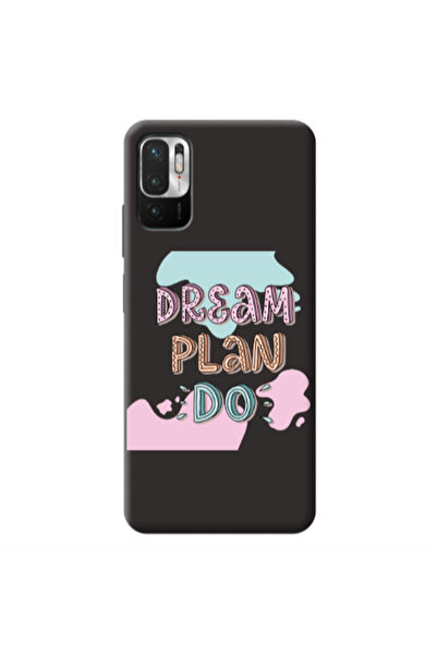 Other Xiaomi Redmi Note 10 Pro 5G Dream Plan Do Black Colored Silicone TPU Θήκη