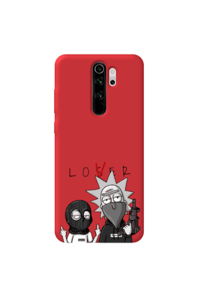 Other Xiaomi Redmi Note 8 Pro Rick Loser Red Colored Silicone TPU Θήκη