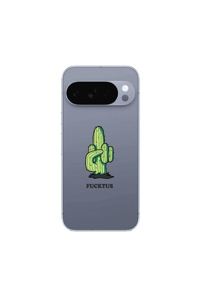 Other Google Pixel 10 Pro XL Green Cactus Transparent Silicone TPU Θήκη