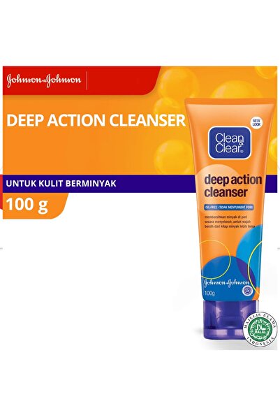 Clean & Clear Deep Action Cleanser Face Wash 100g