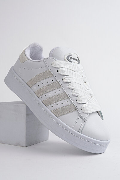 Freemax Dikişli Taban iç Tabanlık Garantili Sneaker Spor Ayakkabı Cmp88 Beyaz Buz