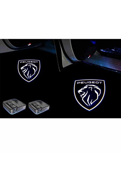 XUKEY Yeni Peugeot Kapı Altı Logosu 2 Adettir Pilli Ve Mesafe Sensörlüdür Yap...