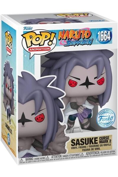 Funko بوب! رسوم متحركة: ناروتو شيبودن ساسكي (علامة اللعنة 2)