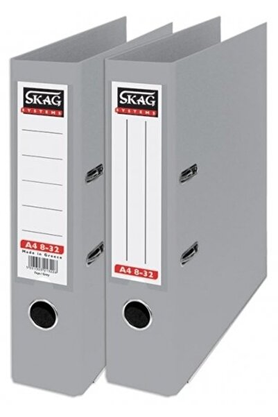 Skag Φάκελος Γραφείου A4 8/32 Γκρι (213226)