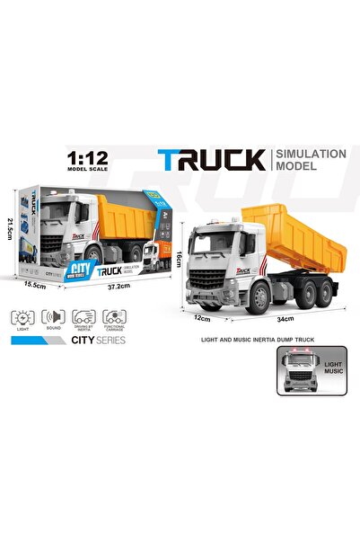 Blue Toys Φορτηγό Οχήματος με Φώτα και Ήχους (MKT701223)
