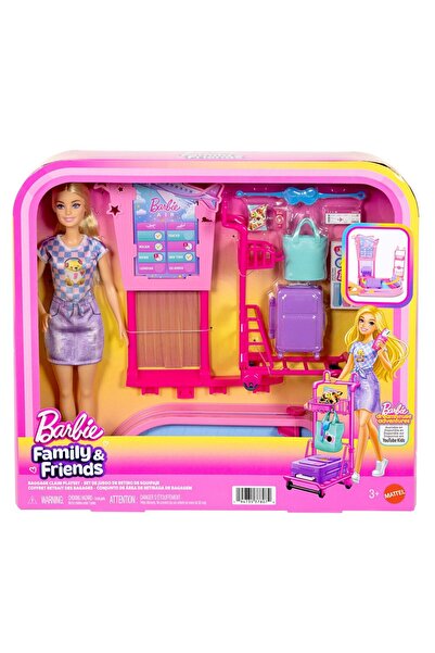 mattel Μπάρμπι στο Αεροδρόμιο (JMJ49)