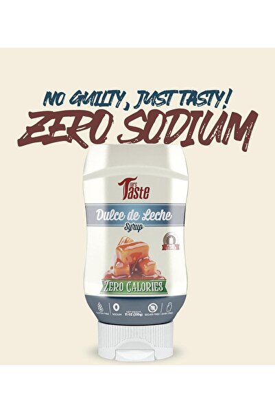 MRS TASTE Sugar Free Dulce De Leche, Zero Calories, Sodium, Sugar, High Fiber...