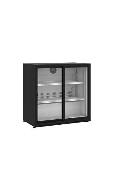 Şenocak S210-S220 DD Çift Kapı Sürgü Camlı Tezgah Altı Bar Dolabı Back Bar