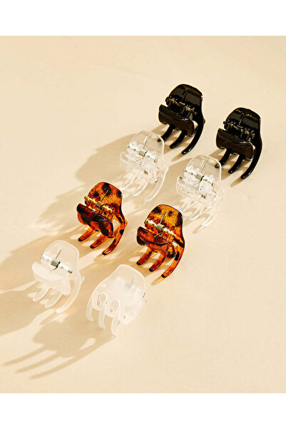 REDTAG Women Assorted Claw Clip Set (8 Pieces)