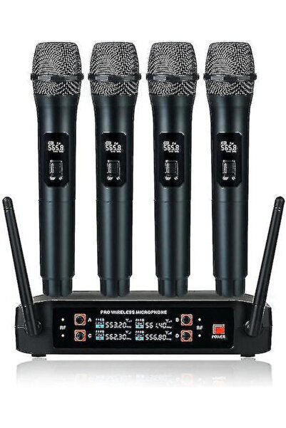 Andowl Q-MIC828 Ασύρματο Δυναμικό Μικρόφωνο Χειροποίητο για Στούντιο