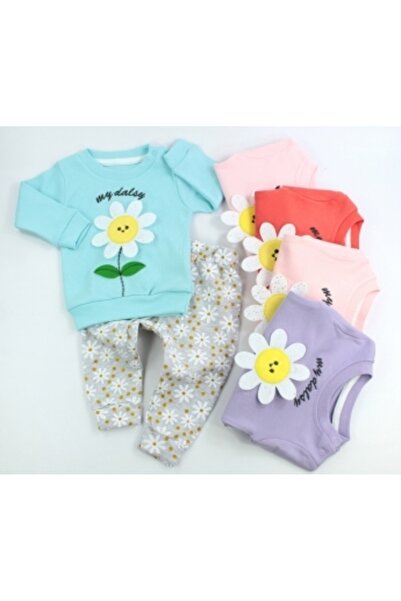 OEM Σετ φόρμας Daisy γαλάζιο (κορίτσι) - 24 μηνών