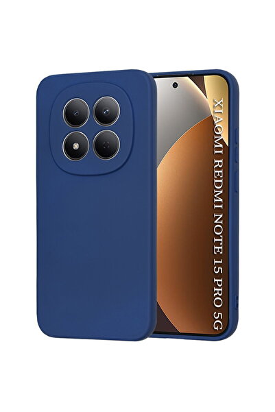 Techsuit Husa pentru Xiaomi Redmi Note 15 Pro 5G - SoftFlex - Navy Blue