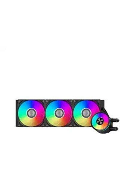 PCCOOLER DA360 ARGB BK, 3x 120 mm, Negru