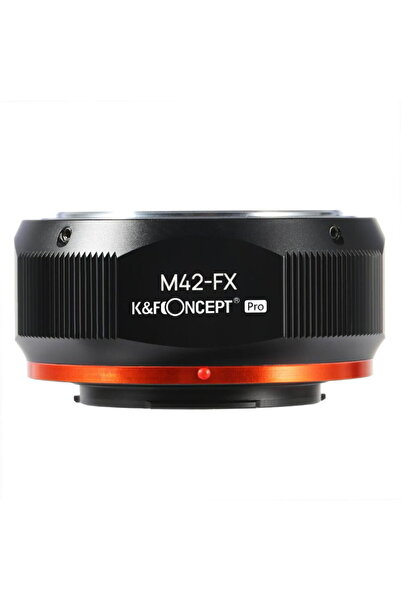 K&F CONCEPT Adaptor montura M10115 M42-FX PRO de la M42 la Fuji X-Mount KF06.434