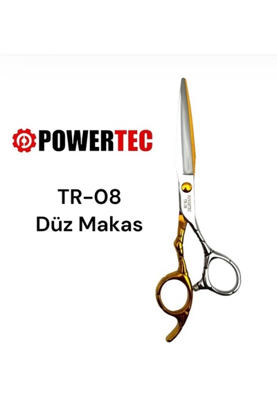 POWERTEC tr 08 profesyonel saç kesim makası 6 inç